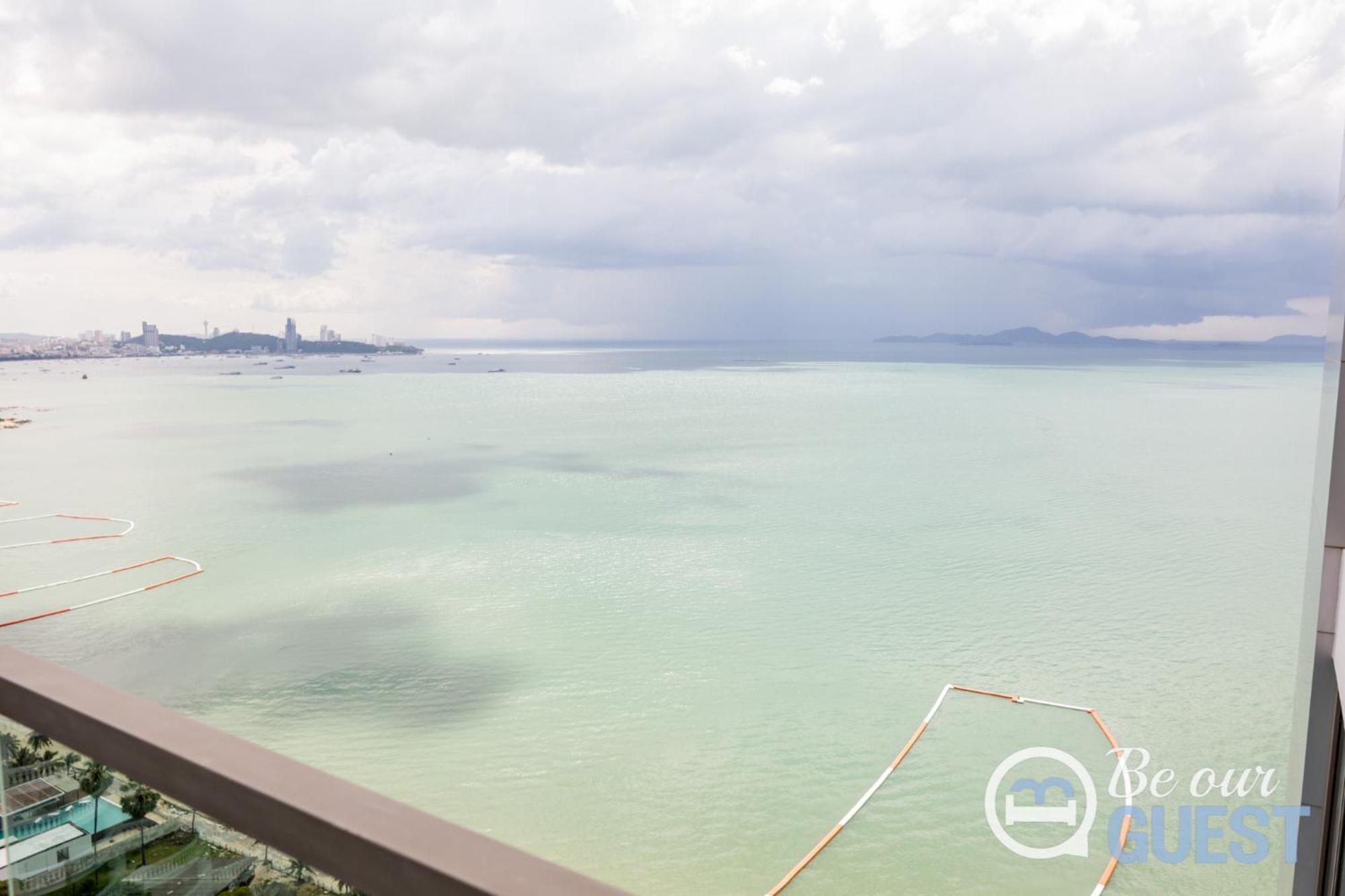 Stunning Sea View Condo On The Beach - Monthly Stay 芭達亞 外观 照片